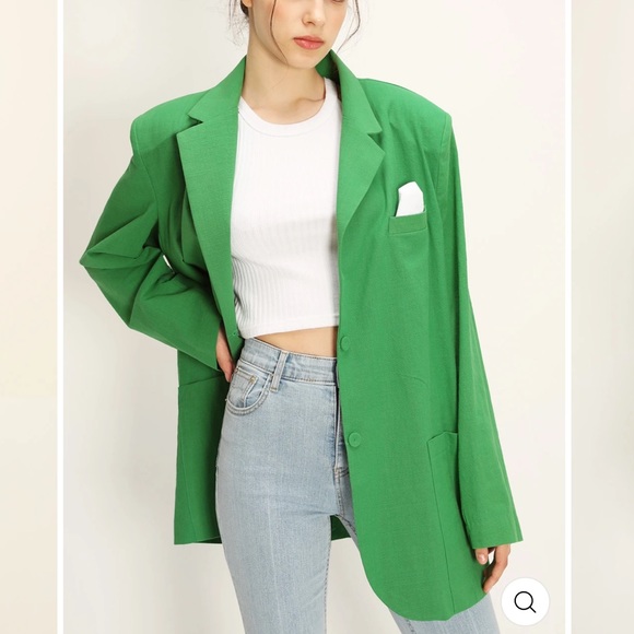 Oversized handkerchief blazer - Picture 8 of 9